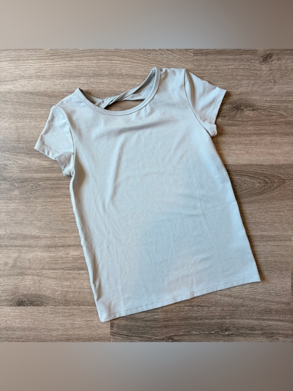 All In Motion little girls blue athletic tee